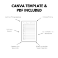 Photography Mini Session Schedule Canva Template